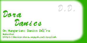 dora danics business card